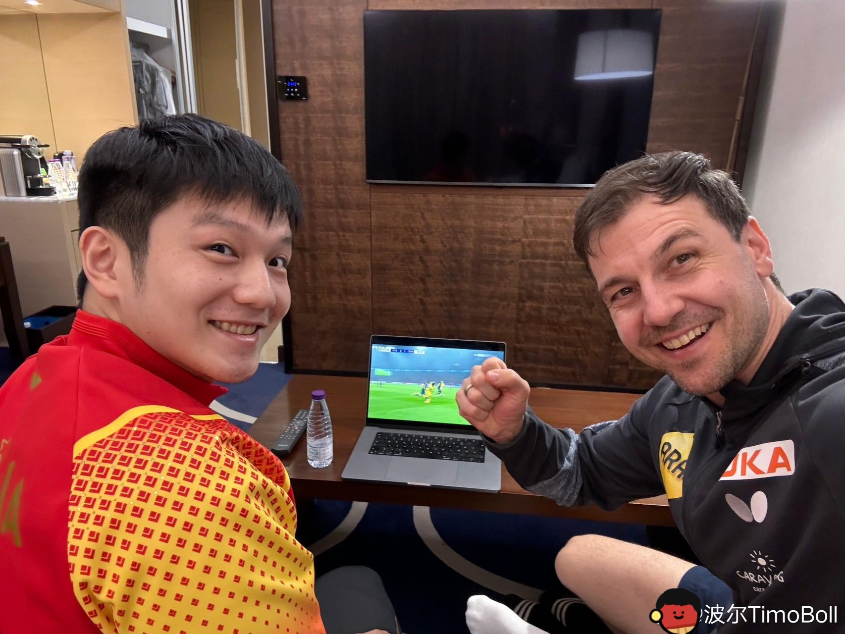 德国乒乓球队强势日本乒乓球队，波尔三分雨点燃全场